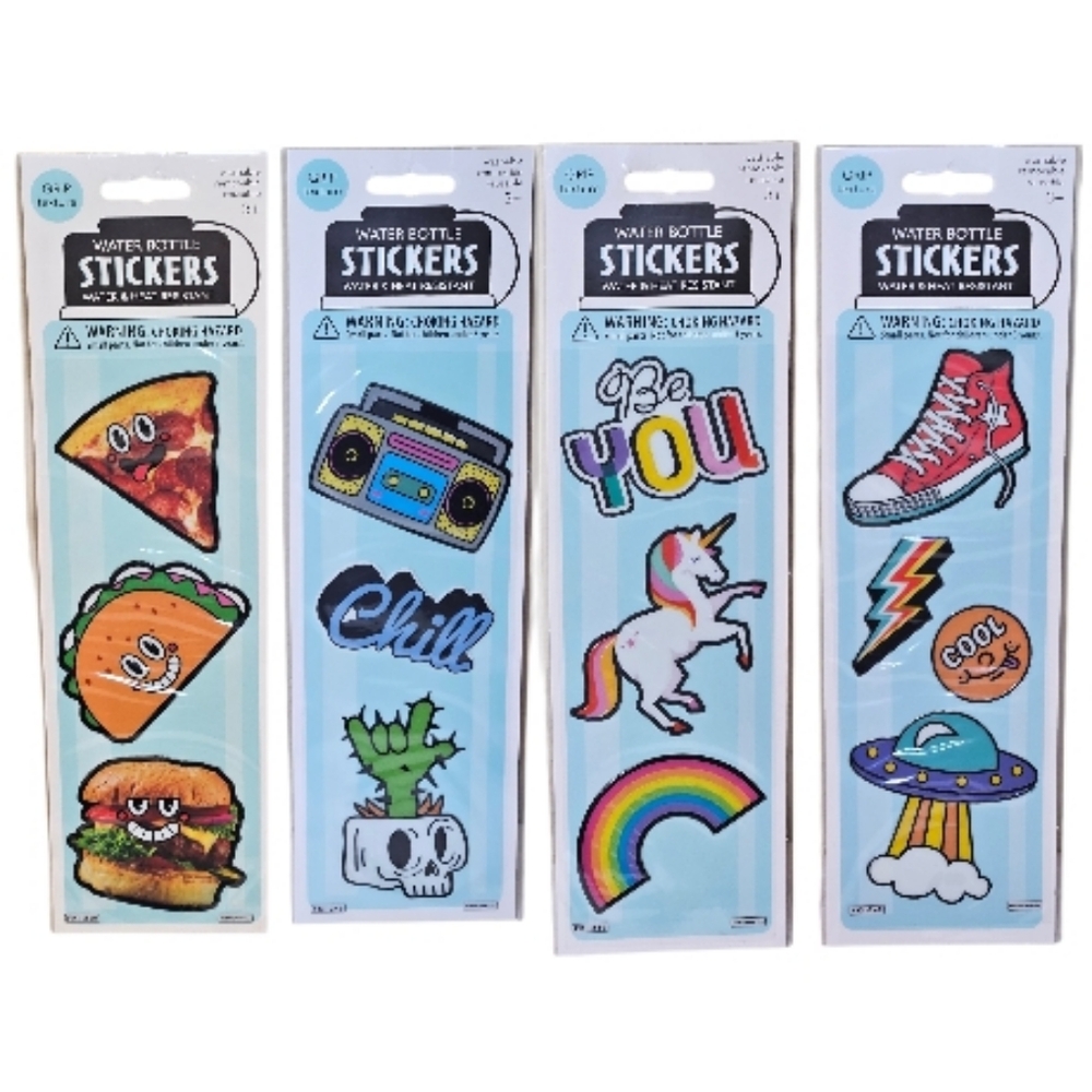Water Bottle Stickers - Pick 1 - Picture 1 of 8